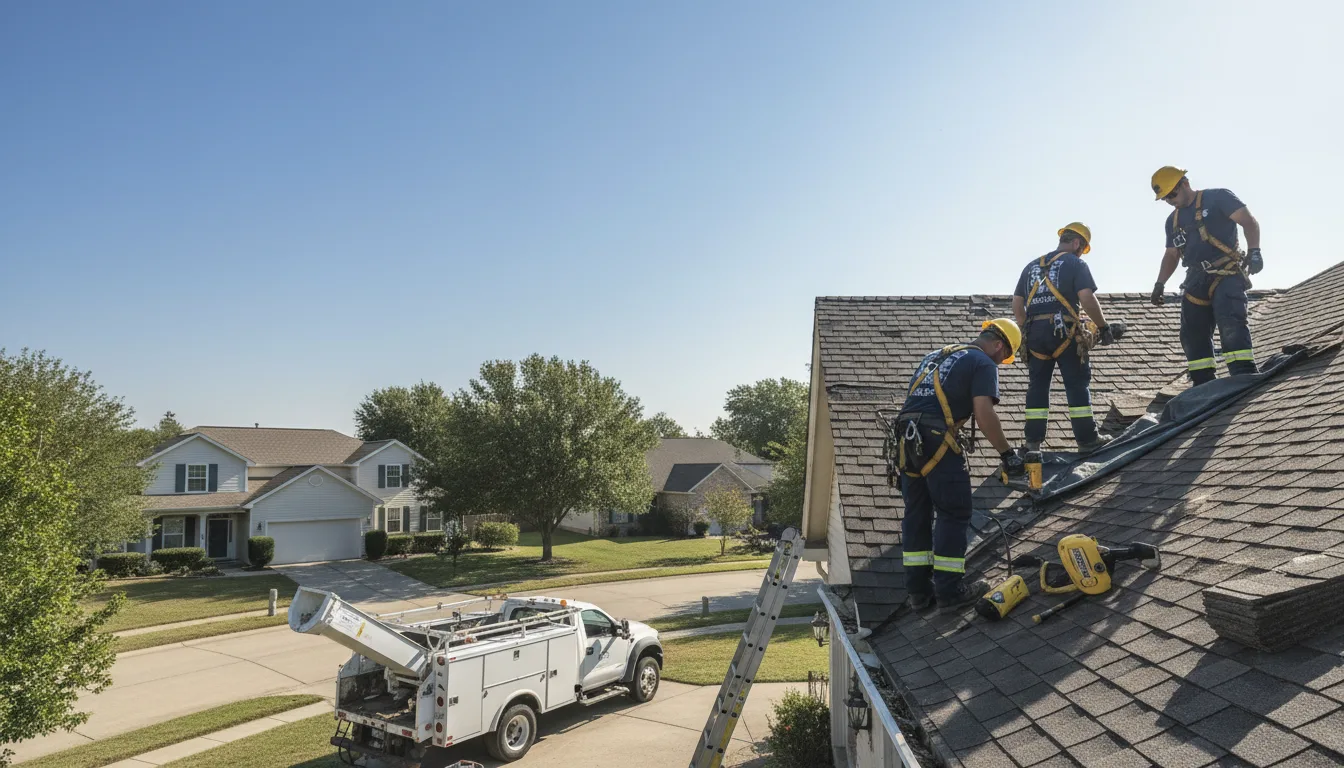Storm Damage Roof Repair in South Newfane, VT